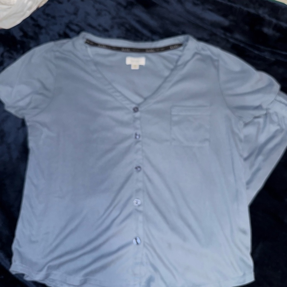 Marshalls Blue Women's Pajama Top